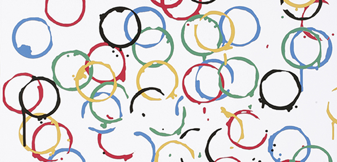 Símbolo Oficial Dos Jogos Olímpicos 2024 Logotipo Oficial Dos